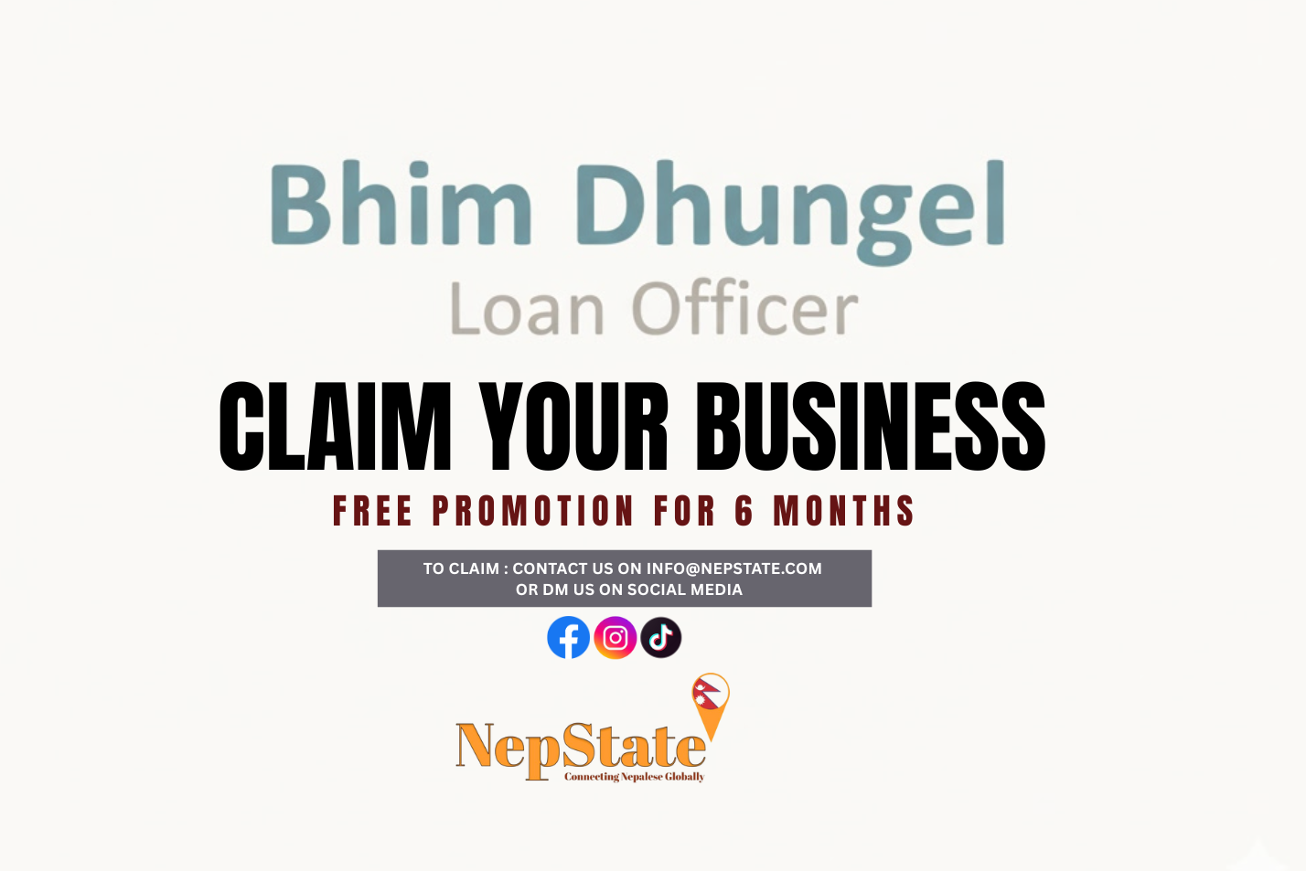 Bhim Dhungel- Loan Officer  - Services