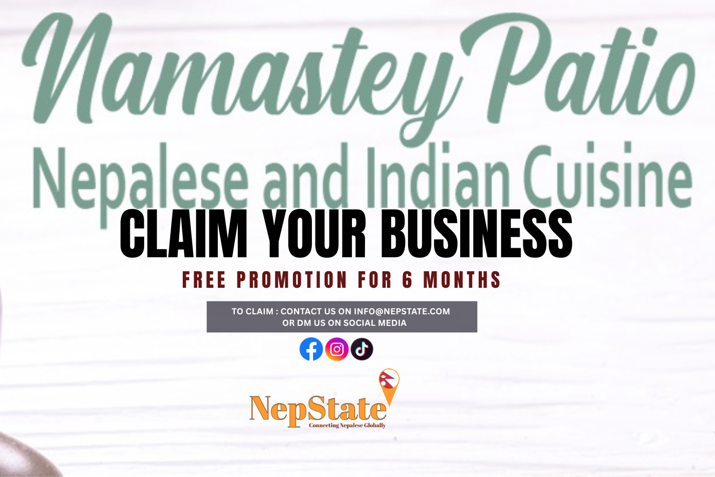 Namastey Patio Nepalese and Indian Cuisine  - Services