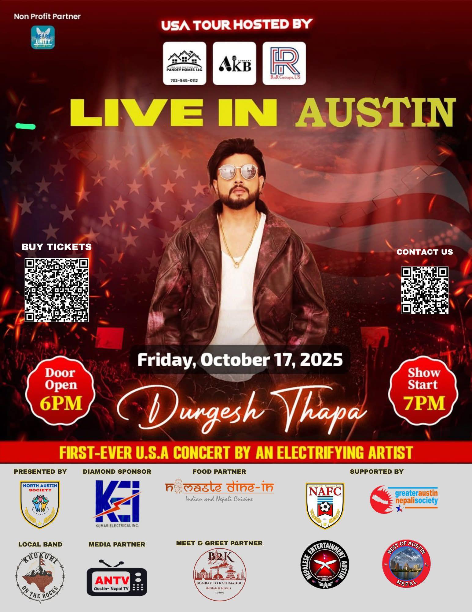 Dushman Hereko Herai USA Tour 2025 - Event