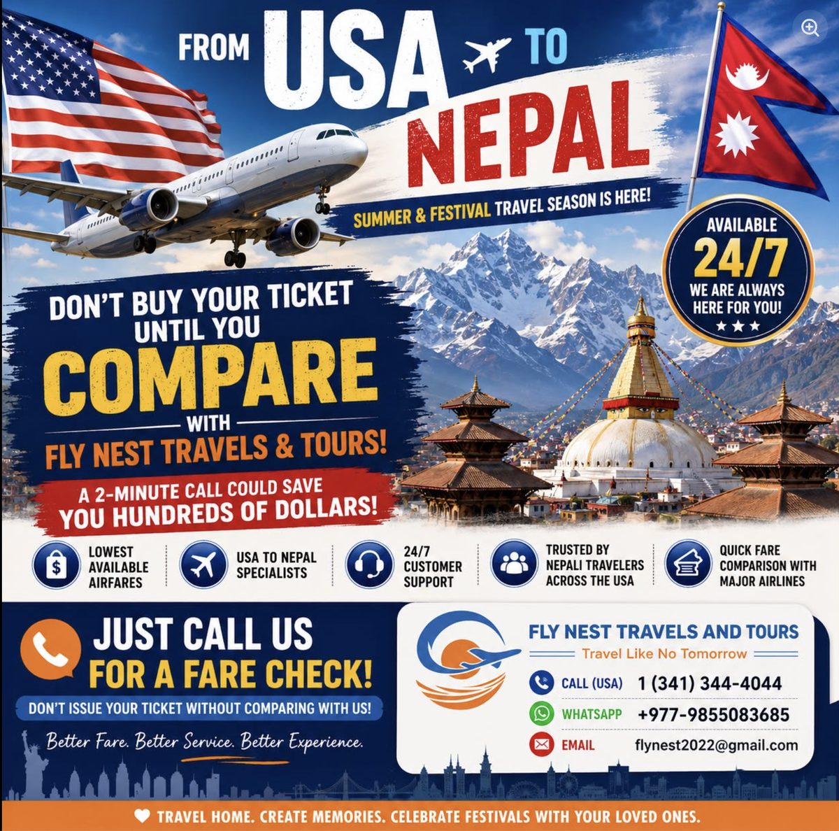 Fly Nest Travels and Tours